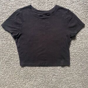 Black Crop Top